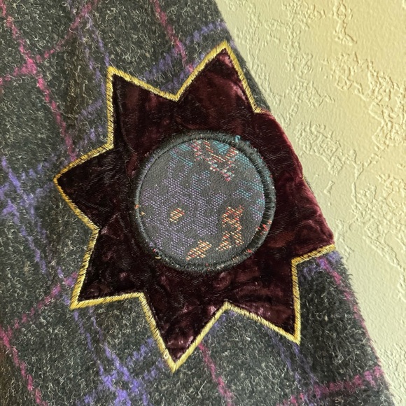 VINTAGE | Karizma East ltd. | 80s mulitcolored snow ski bomber wool jacket | L - Picture 6 of 16